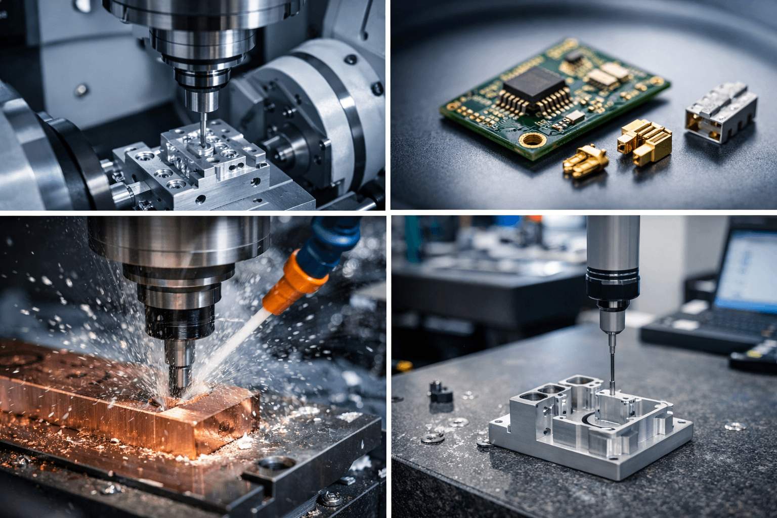 CNC-Pr&auml;zisionsbearbeitung f&uuml;r Elektronik: Herausforderungen und L&ouml;sungen